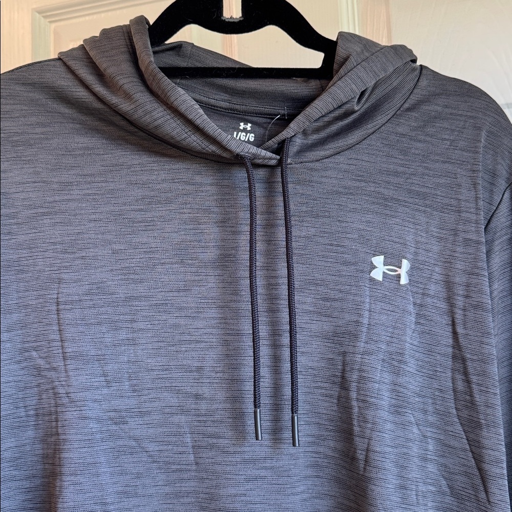 Under Armour Women’s Dark Charcoal Velocity Hoodie - Picture 2 of 7